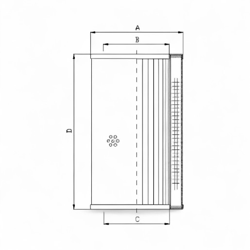 FILTREC replacement filter element for SF-Filter HY18020