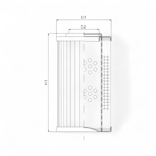 FILTREC Ersatzfilterelement für Hydac 0660D100WW