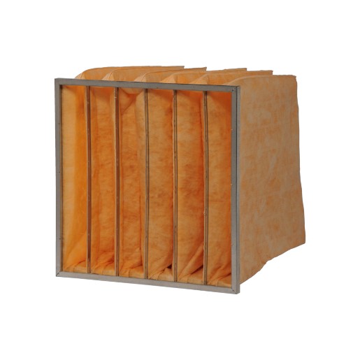 Hengst Taschenfilter F7 287x592x534 5 T, verz. Rahmen, Glasfaser, ePM1 50%