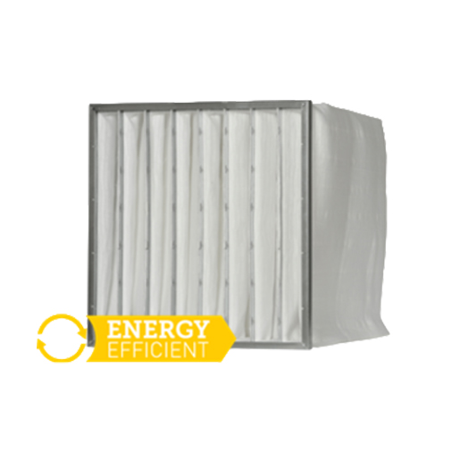 Hengst Taschenfilter F7 592x592x534 8 T, verz. Rahmen, Synthetik, ePM1 65%