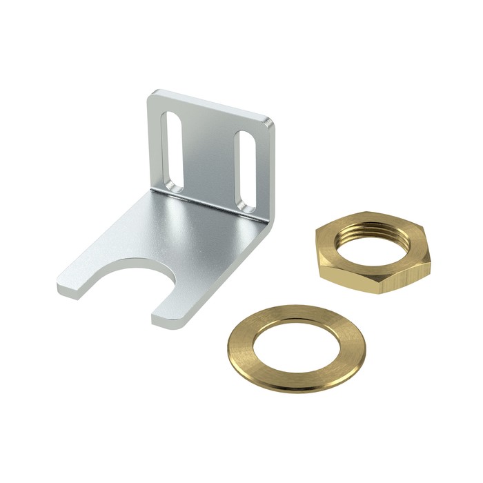 RIEGLER mounting bracket with nut and washer, "Standard",BG 1,BG 2,up to G1/2