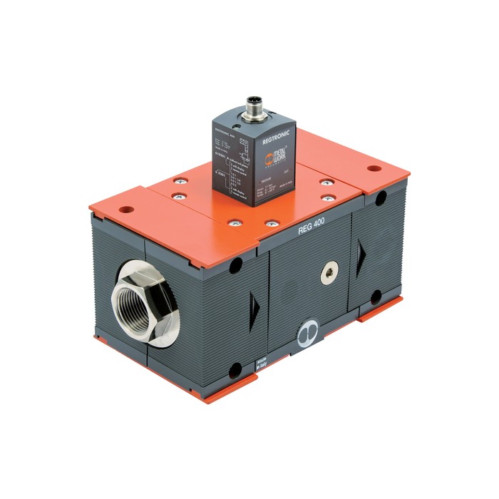 RIEGLER Präz.-Prop.-Druckregler REGTRONIC 400, G 2, ferngest., 0-10 V