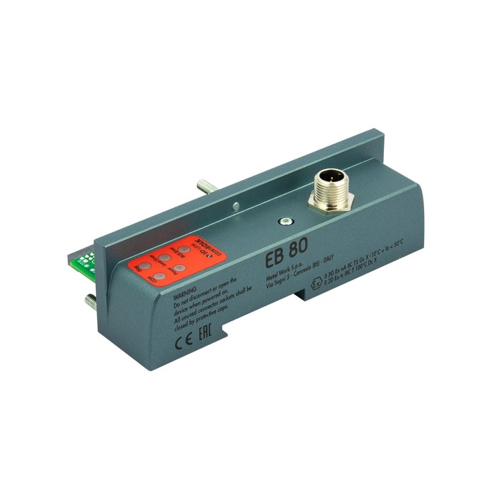 RIEGLER Electrical fieldbus connection EB 80, IO-Link 64 OUT