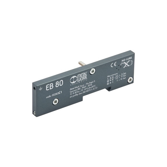 RIEGLER Endplatte EB 80 mit Multipol-Anschluss