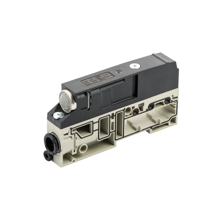 RIEGLER air connection EB 80, Ø 12, silenced. Exhaust air, ext. control air