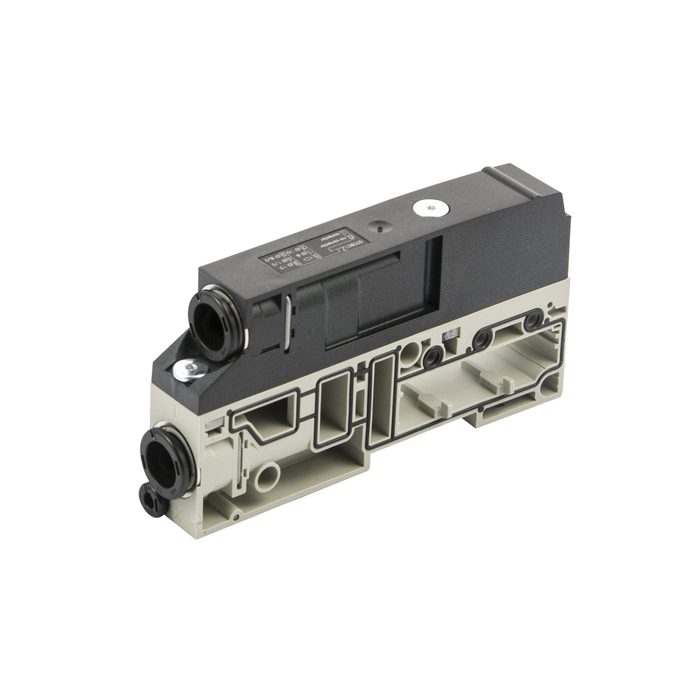 RIEGLER air connection EB 80, Ø 8, ducted return air 1x Ø 8, ext. control air