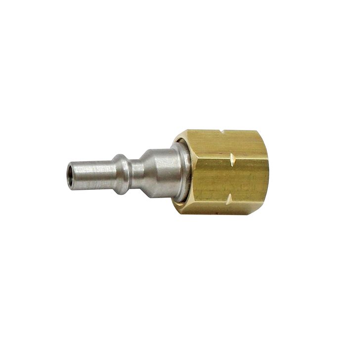 RIEGLER plug, for mounting on the burner, fuel gas, connection G 3/8 LH