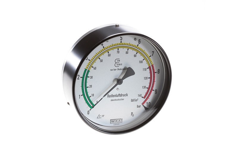 Röhrenfedermanometer