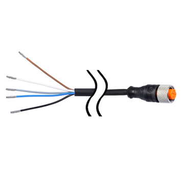 [0553 0106] CS INSTRUMENTS Cable for alarm/pulse output for dew point sensors/consumption sensors, with M12 plug, 5 m