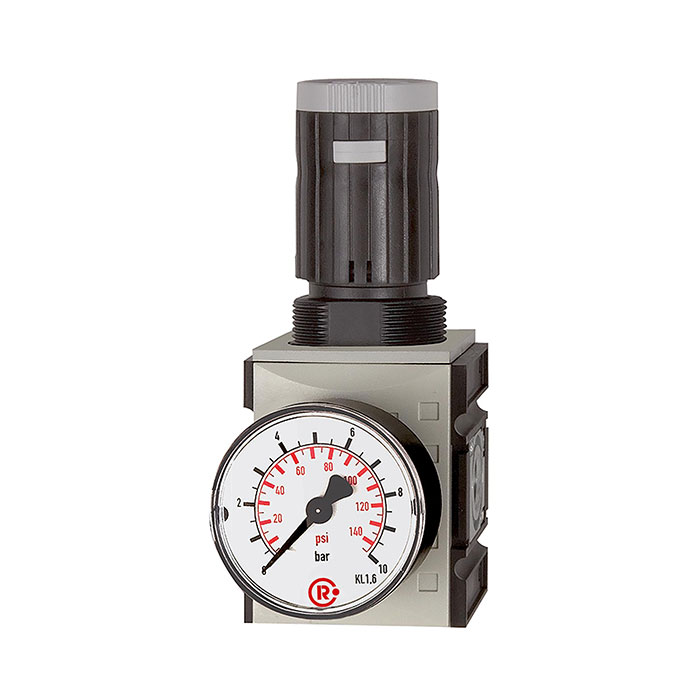 RIEGLER Pressure regulator »FUTURA«, Size 1, G 3/8, 0.5 - 10 bar