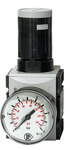 RIEGLER Präzisionsdruckregler »FUTURA«, mit Mano, BG 1, G 3/8, 0,5-10 bar