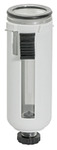 RIEGLER Polycarbonatbehälter inkl. Schutzkorb, »FUTURA«, BG 1, Ablass: HA