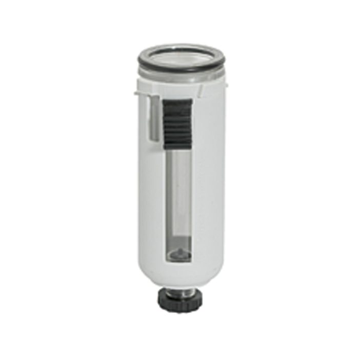 [100130] RIEGLER Polycarbonatbehälter inkl. Schutzkorb, »FUTURA«, BG 1, Ablass: HA