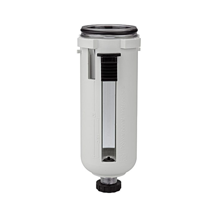 [100135] RIEGLER Polycarbonatbehälter inkl. Schutzkorb, »FUTURA«, BG 2, Ablass: HA