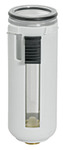 [100212] RIEGLER Polycarbonatbehälter inkl. Schutzkorb, f. Nebelöler »FUTURA« BG 1