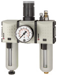 [100234] RIEGLER Wartungseinheit 3-tlg. »FUTURA«, PC, BG 2, G 1/2, 0,5 - 8 bar, HA