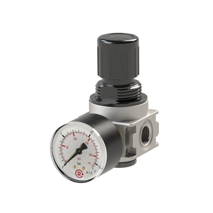 [100338] RIEGLER Druckregler »multifix-mini« inkl. Mano, BG 0, G 1/8, 0,2 - 6 bar