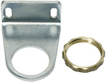 RIEGLER Haltewinkel mit Mutter M30x1,5
