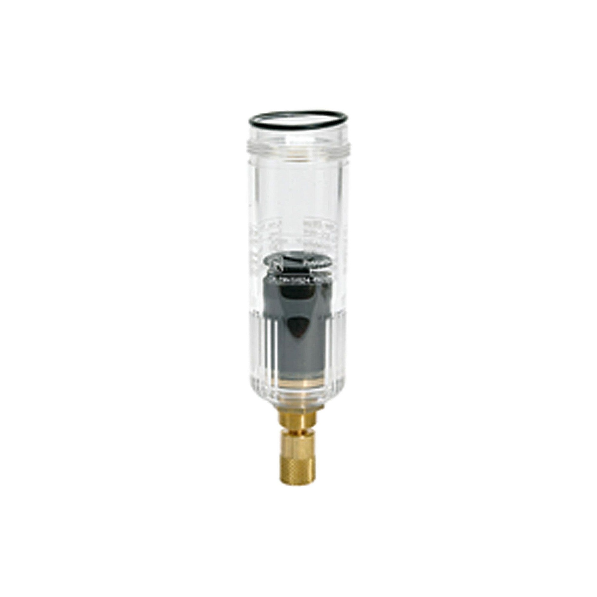 RIEGLER Polycarbonatbehälter, inkl. O-Ring, mit vollautom. Ablassventil