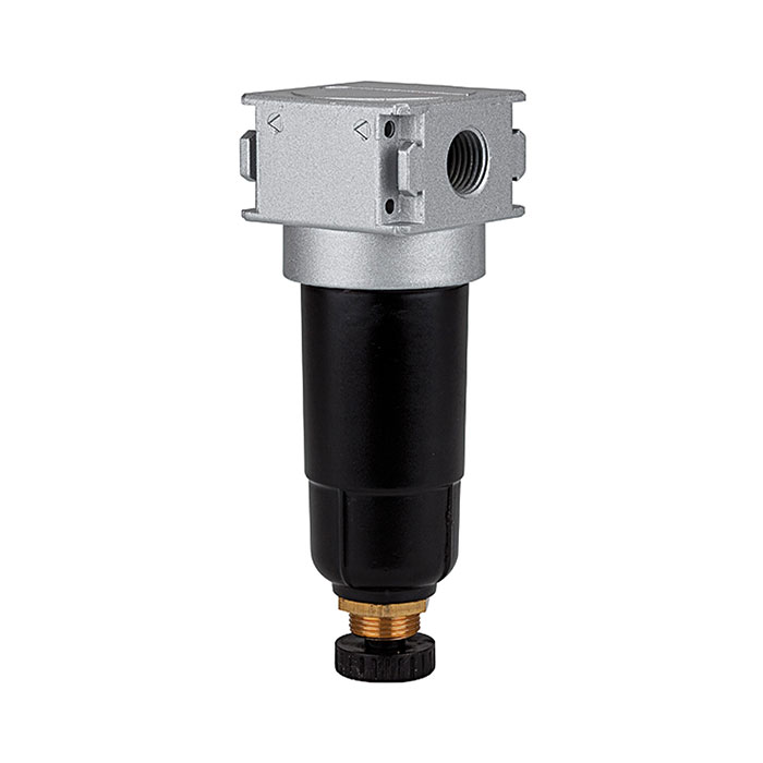 [100365] RIEGLER Filter »multifix-mini« with metal container, 5 µm, Size 0, G 1/8