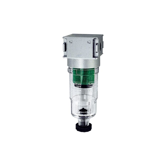 [100373] RIEGLER Mikrofilter »multifix-mini« mit PC-Behälter, 0,01 µm, BG 0, G 1/4