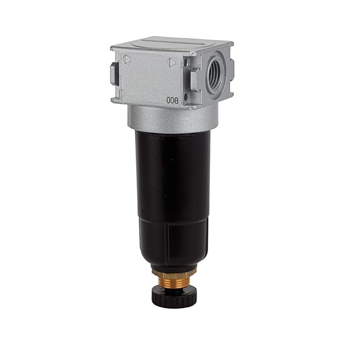 [100374] RIEGLER Microfilter »multifix-mini«, Metal container, 0.01 µm, G 1/8