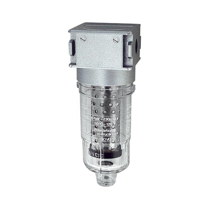 [100376] RIEGLER Active charcoal filter »multifix-mini«, PC container, G 1/8