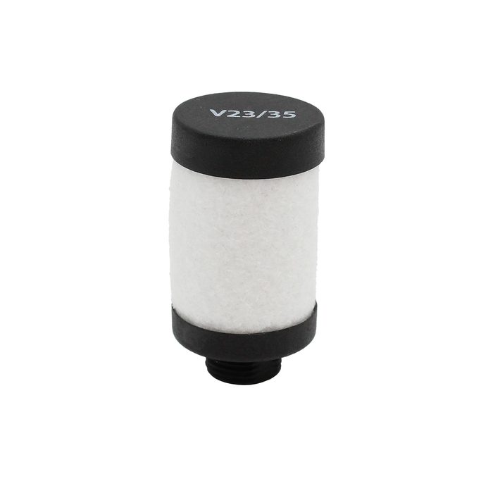[100379] RIEGLER Pre-filter element 0.3 µm, Paper-POM, incl. O-ring, for G 1/8
