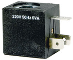 RIEGLER Solenoid coil 110 V AC, 50 Hz, for switch valve (3/2-way valve)