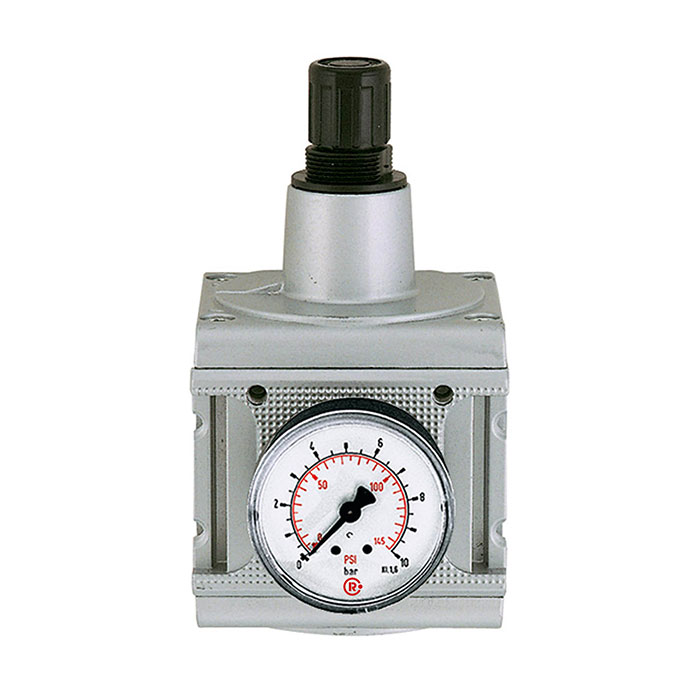 [100434] RIEGLER Druckregler »multifix«, inkl. Manometer, BG 5, G 1, 0,5 - 16 bar