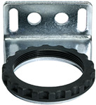 [100439] RIEGLER Haltewinkel mit Mutter M50x1,5, f. »multifix«, BG 3, G 1/2, G 3/4