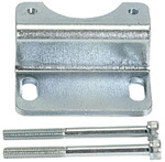 RIEGLER Mounting bracket with 2 screws, »multifix«, Size 3, G 1/2, G 3/4