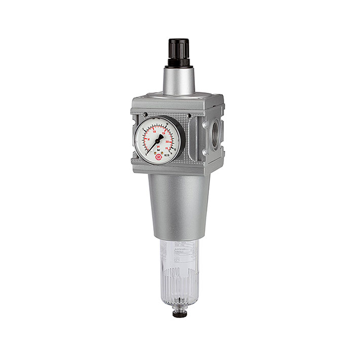 RIEGLER Filterregler »multifix«, PC-Behälter, BG 5, G 1, 0,5 - 16 bar, HA