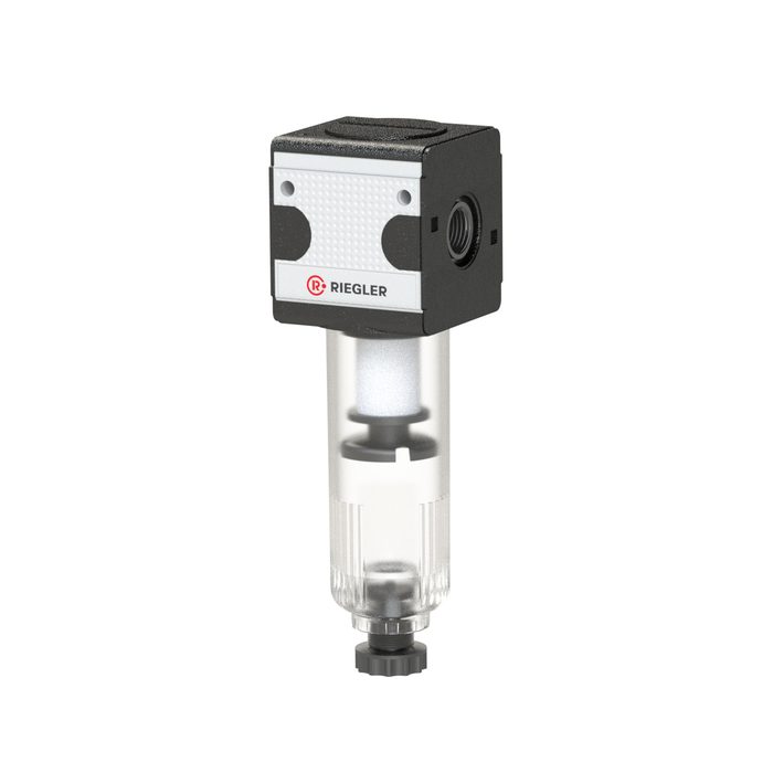 [100515] RIEGLER Filter »multifix« mit Polycarbonatbehälter, 5 µm, BG 3, G 3/4, HA