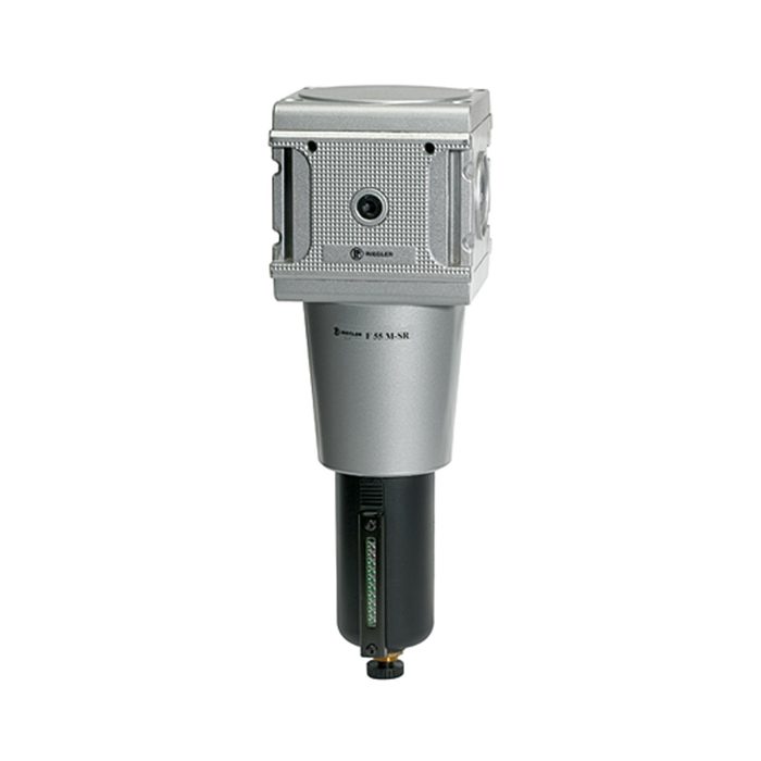 [100526] RIEGLER Filter »multifix«, Metal container, Viewing tube, Size 5, G 1