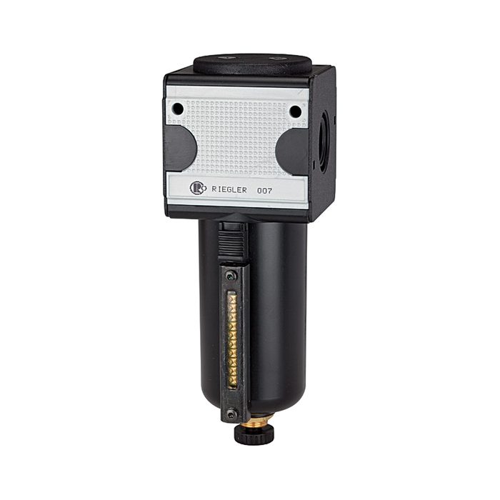 [100538] RIEGLER Microfilter »multifix«, Metal container, 0.01 µm, Size 3, G 1/2