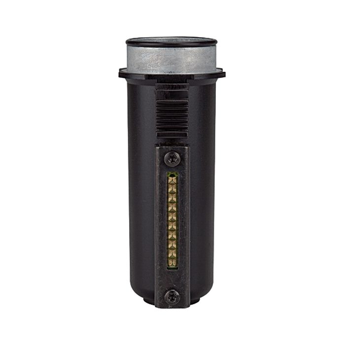 [100547] RIEGLER Metal container with viewing tube, incl. O-ring, for »multifix«