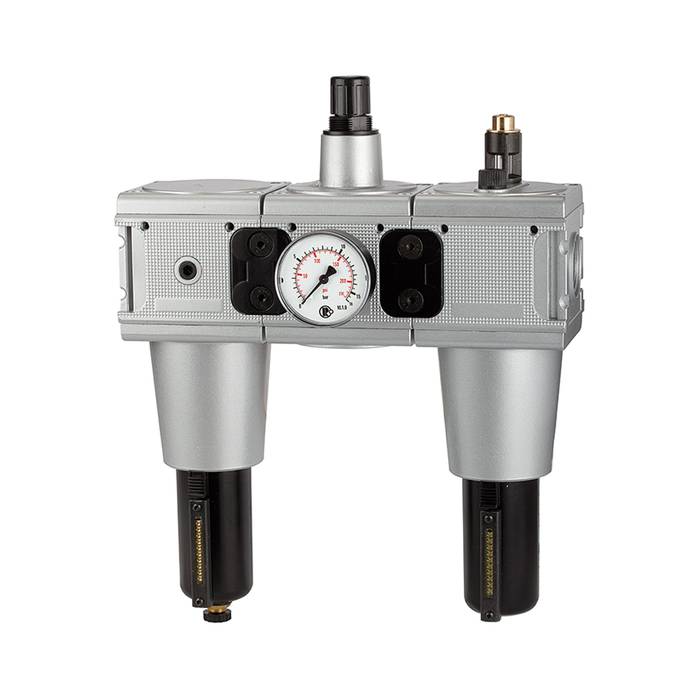 [100595] RIEGLER Wartungseinheit 3-tlg. »multifix« mit Metallbehälter, BG 5, G 1