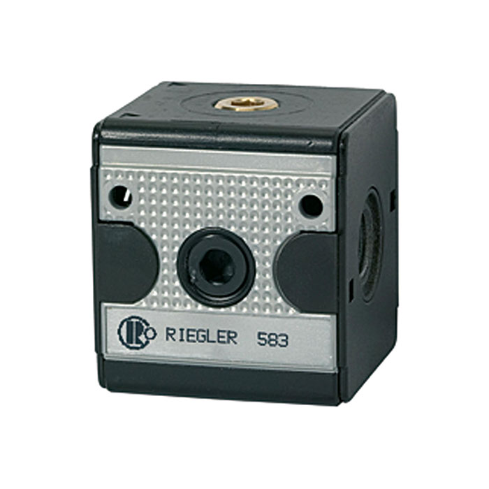 RIEGLER Distributor »multifix«, Wide design, Size 3, G 1/2, 4 outlets