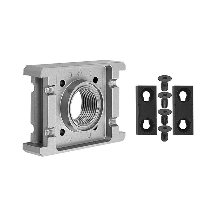 [100616] RIEGLER Connection plate, for ball valve 3/2-way »multifix«, Size 5, G 1