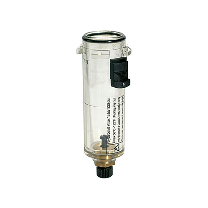 RIEGLER PC container, Automatic bleeder valve (integrated design)