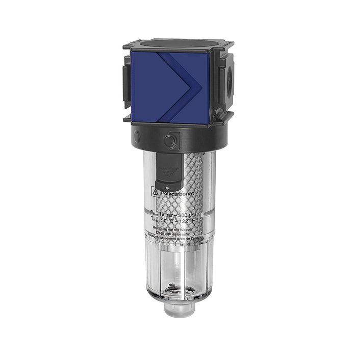 [100696] RIEGLER Aktivkohlefilter »variobloc«, Polycarbonatbehälter, BG 2, G 1