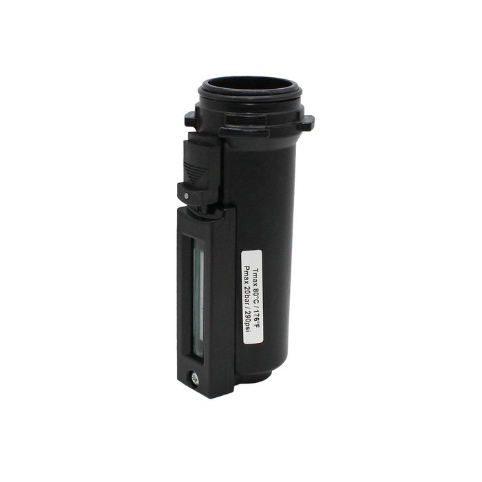 [100700] RIEGLER Metal container incl. viewing tube