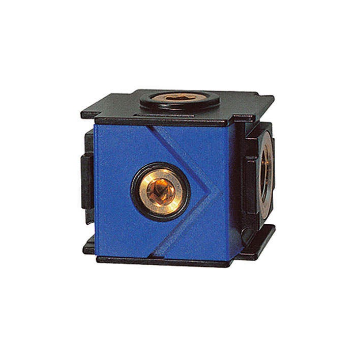 RIEGLER Distributor »variobloc«, Size 1, G 1/4, with 4 outlets