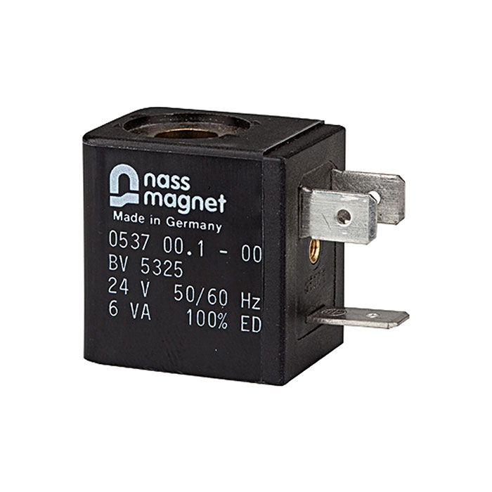 RIEGLER Solenoid coil 24 V AC, 50 Hz, for switch valve (3/2-way valve)