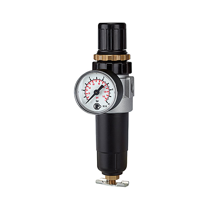 RIEGLER Filterregler »Standard-mini«, Metallbehälter inkl. Mano., G 1/8
