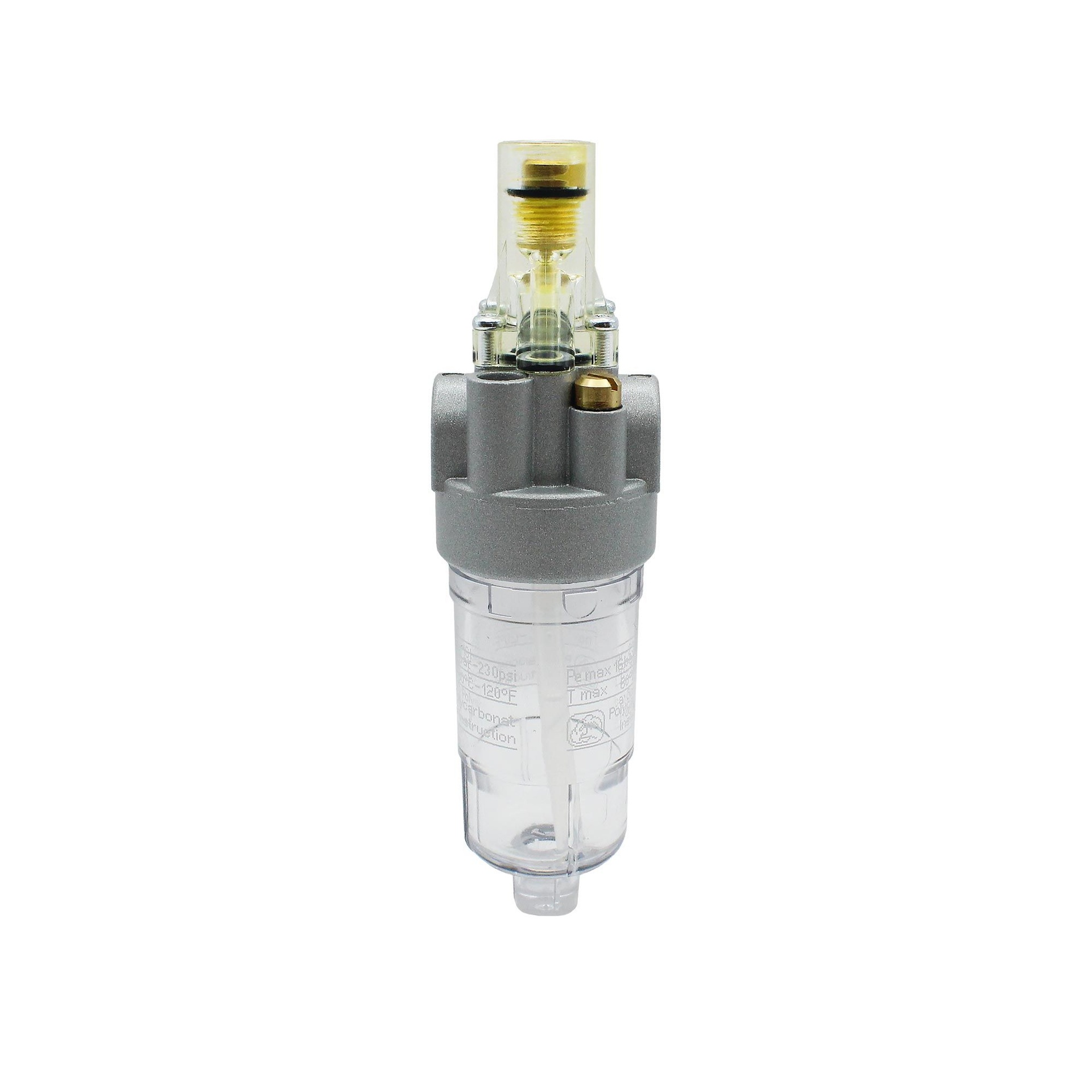 RIEGLER Mist oiler »Standard-mini« with PC container, Size 0, G 1/8