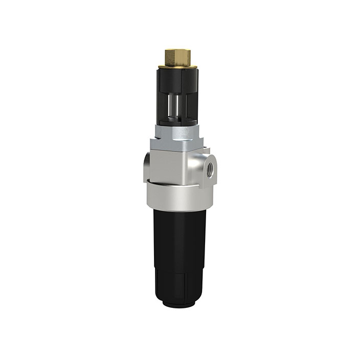 RIEGLER Mist oiler »Standard-mini« with metal container, Size 0, G 1/8