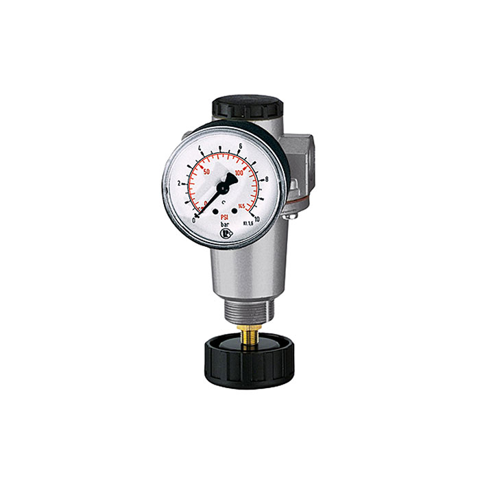 RIEGLER Druckregler »Standard«, inkl. Manometer, BG 1, G 1/4, 0,5-10 bar