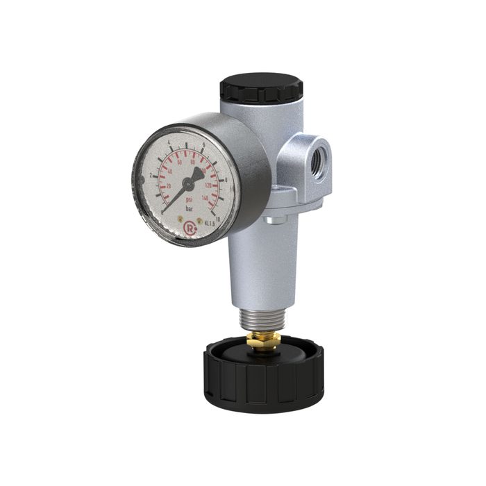 [100808] RIEGLER Pressure regulator »Standard«, Size 1, G 1/4, 0.5 - 16 bar